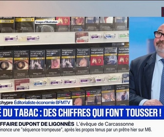Replay BFM Première - Marché du tabac: 53,6% des cigarettes consommées en France échappent au réseau légal en 2025