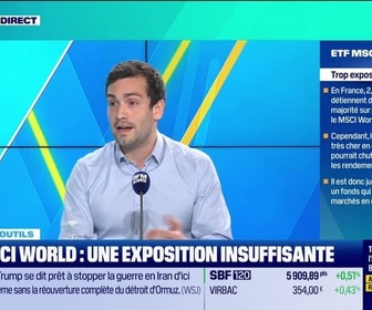 Replay Tout pour investir - La boîte à outils : ETF MSCI World, une exposition insuffisante - 31/03