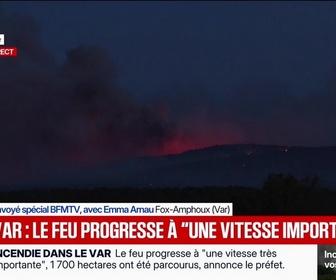 Replay BFM Grand Soir - Var : le feu progresse à une vitesse importante – 21/07