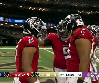 Replay NFL : Grâce à leur Robinson, les Falcons dominent nettement les Saints