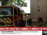 Replay BFM Première - Incendie dans le Var: un monastère sauvé des flammes de justesse à Cotignac