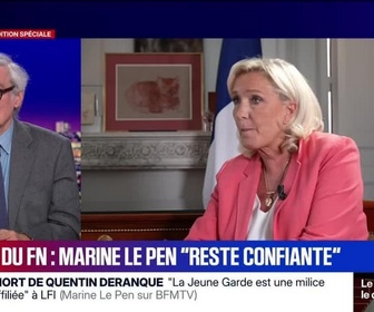 Replay BFM Grand Soir - Le Pen et la justice : Pas confiance, mais respect ! - 25/02