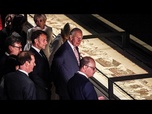 Replay E. Macron à Londres pour admirer la tapisserie de Bayeux et consolider le rapprochement...