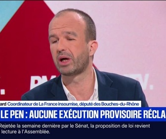 Replay Face à Face - Procès en appel du RN: Si Marine Le Pen n'est pas satisfaite des modalités du jugement, elle peut se pourvoir en cassation, réagit Manuel Bompard (LFI)