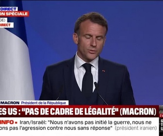 Replay BFM Story - Story 4 : Iran-Israël, Emmanuel Macron sur BFMTV - 23/06