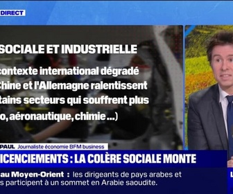 Replay La chronique éco - Michelin, Auchan, Vencorex... les plans sociaux se multiplient et la colère sociale monte