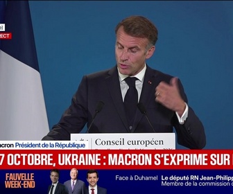 Replay Fauvelle Week-end - 17 octobre, Ukraine : Macron s'exprime sur BFMTV - 16/10