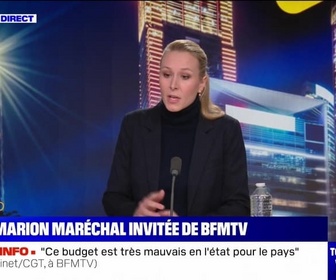 Replay Tout le monde veut savoir - Marion Maréchal invitée de BFMTV - 23/01