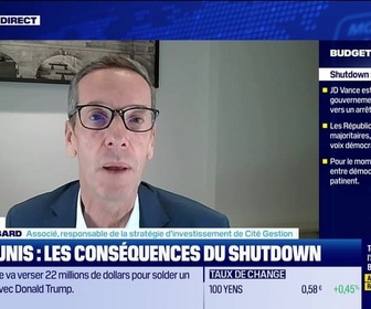 Replay BFM Bourse - USA Today : Shutdown, Jour J ?, par John Plassard - 30/09