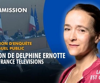 Replay La séance est ouverte ! - Audiovisuel public : audition de Delphine Ernotte, PDG de France Télévisions - 08/04/2026