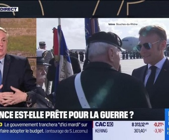 Replay Le 18/19 d'Hedwige Chevrillon - Général Pellistrandi (RDN) et Djilali Benchabane (consultant) : La France est -elle prête pour la guerre ? - 14/01