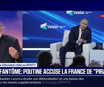 Replay 20H BFM - Vladimir Poutine qualifie de piraterie l'interception du pétrolier de la flotte fantôme russe au large de Saint-Nazaire