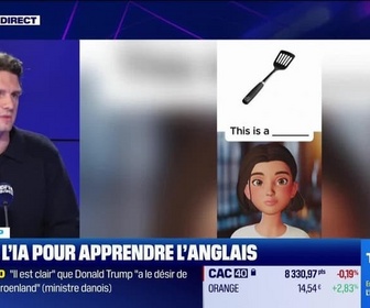 Replay Tech & Co, la quotidienne - Étienne Genvrin (Edailabs) : Emma, l'IA pour apprendre l'anglais - 14/01
