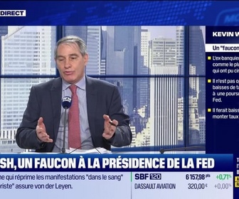 Replay BFM Bourse - K. Warsh, un faucon à la présidence de la Fed - 30/01