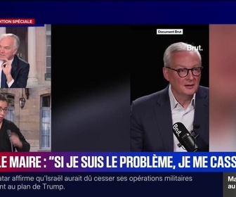 Replay Marschall Truchot : Bruno Le Maire, Si je suis le problème, je me casse - 07/10
