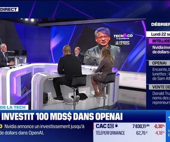 Replay Tech & Co, la quotidienne - Nvidia investit 100 milliards de dollars dans OpenAI - 22/09