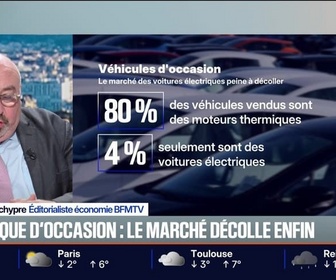 Replay BFM Première - BFM Conso : Électrique d'occasion, le marché décolle enfin - 20/11