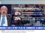 Replay BFM Première - BFM éco : 2 communes sur 3 n'ont plus de commerce alimentaire - 09/10