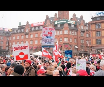 Replay Copenhague : rassemblement pour le Groenland, Trump veut le placer sous contrôle américain