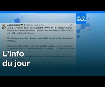 Replay L'info du jour | 1er mai 2026 - Mi-journée