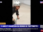 Replay L'image du jour : 6 ans et champion du monde de trottinette ! - 01/11