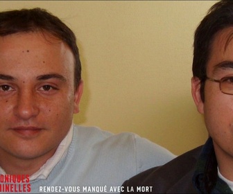 Replay Chroniques criminelles - Rendez-vous manqué avec la mort