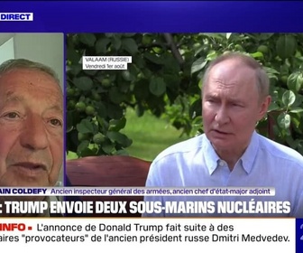 Replay 20H BFM - Russie: La France fait partie des objectifs du monde soviétique et du monde dirigé par Vladimir Poutine, estime l'amiral Alain Coldefy, ancien inspecteur général des armées
