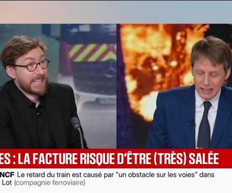 Replay BFM Première - BFM Conso : Incendies, la facture risque d'être (très) salée - 17/07