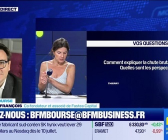 Replay BFM Bourse - Culture Bourse : Comment expliquer la chute brutale d'Eutelsat ?, par Julie Cohen-Heurton - 24/06