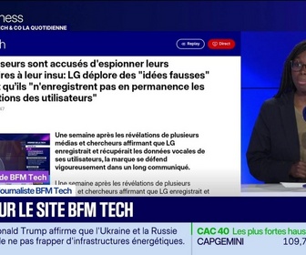 Replay Tech & Co, la quotidienne - À lire sur le site Tech&Co : Ses téléviseurs sont accusés d'espionner leurs propriétaires à leur insu : LG déplore des idées fausses et promet qu'ils n'enregistrent pas en permanence les conversati