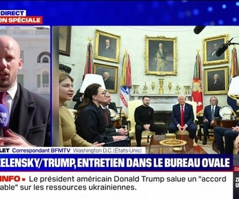 Replay BFM Story - Édition spéciale : Zelensky/Trump, un pas vers la paix ? - 28/02