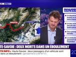 Replay 20H BFM - Deux morts après un éboulement sur la RN 205 en Haute-Savoie, deux autres personnes blessées