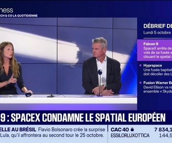 Replay Tech & Co, la quotidienne - Falcon 9 : SpaceX condamne le spatial européen - 05/10
