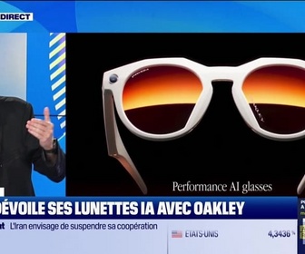 Replay Good Morning Business - Culture IA : Meta dévoile ses lunettes IA avec Oakley, par Anthony Morel - 24/06