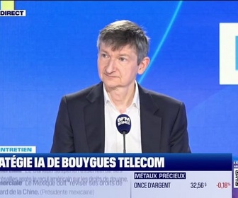 Replay Good Morning Business - Bouygues Telecom développe sa stratégie IA