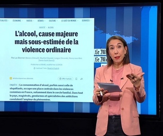 Replay Dans La Presse - Addictions : L'alcool, cause majeure mais sous-estimée de la violence ordinaire