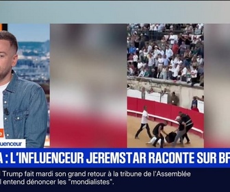 Replay BFM Première - C'est votre vie : Corrida, l'influenceur Jeremstar raconte sur BFMTV - 23/09