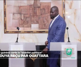 Replay Journal de l'Afrique - Mamadi Doumbouya reçu à Abidjan par le président ivoirien Alassane Ouattara