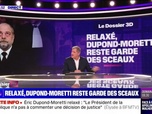 Replay Calvi 3D - Relaxé, Dupond-Moretti reste garde des Sceaux - 29/11