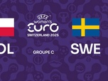 Replay UEFA Euro Féminin 2025 - Pologne / Suède (Euro de football féminin)