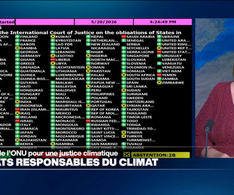 Replay Élément Terre, la quotidienne - Climat: une résolution de l'ONU renforce la responsabilité des États