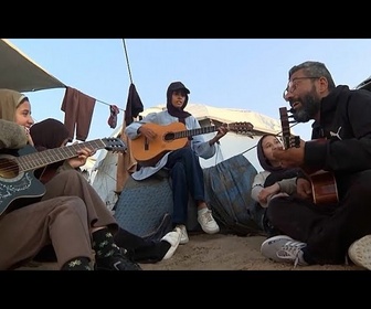 Replay À Gaza, des enfants trouvent la paix dans des cours de musique
