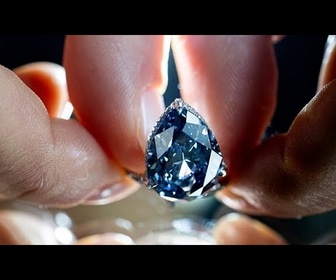 Replay Le rare diamant Mellon Blue devrait atteindre jusqu'à 30 millions de dollars aux enchères