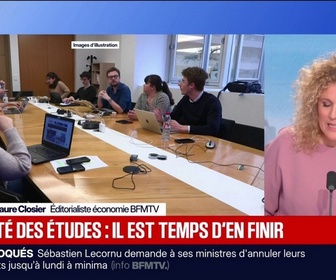 Replay BFM Première - Gratuité des études: faut-il y mettre fin ?