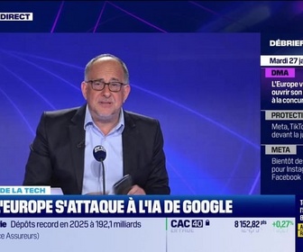 Replay Tech & Co, la quotidienne - DMA : l'Europe s'attaque à l'IA de Google - 27/01