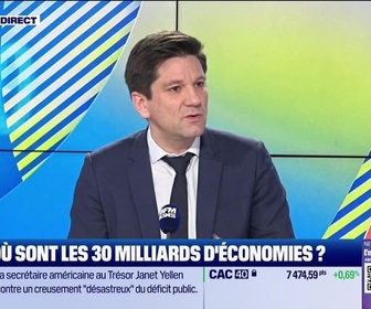 Replay Good Morning Business - L'Edito de Raphaël Legendre : Mais où sont les 30 milliards d'euros d'économies ? - 16/01