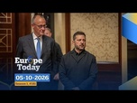 Replay Europe Today : la Russie frappe Kyiv, Merz en visite ; Bolsonaro remporte le premier tour au Brésil