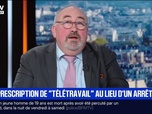 Replay BFM Première - BFM éco : Une prescription de télétravail au lieu d'un arrêt ? - 03/11