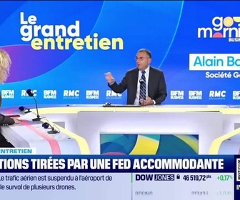 Replay Good Morning Business - DIRECT VIDÉO - Alain Bokobza, responsable de la Stratégie d'allocation d'actifs mondiale de Société Générale CIB est notre invité