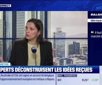 Replay BFM Bourse - Bullshitomètre : Il faut vendre quand le marché baisse - FAUX répond Léa Dunand-Chatellet - 24/03